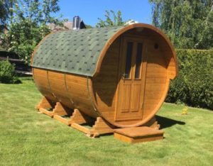 sauna en bois